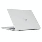 For MacBook Pro 16.2 inch 2024 Laptop Matte Style Protective Case(Transparent) - 3