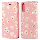 For Huawei Y8P (2020) Glittering Daisy Magnetic Horizontal Flip Leather Case with Holder & Card Slots & Photo Frame(Pink) - 1