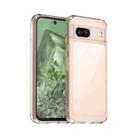 For Google Pixel 8a Colorful Series Acrylic Hybrid TPU Phone Case(Transparent) - 1