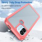 For ZTE Nubia Z40S Pro Colorful Series Acrylic Hybrid TPU Phone Case(Red) - 3