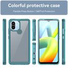 For ZTE Nubia Z40S Pro Colorful Series Acrylic Hybrid TPU Phone Case(Transparent Blue) - 2