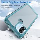 For ZTE Nubia Z40S Pro Colorful Series Acrylic Hybrid TPU Phone Case(Transparent Blue) - 3