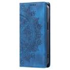 For Samsung Galaxy A22 5G / A22s 5G Totem Embossed Magnetic Leather Phone Case(Blue) - 2