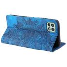 For Samsung Galaxy A22 5G / A22s 5G Totem Embossed Magnetic Leather Phone Case(Blue) - 6