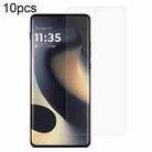 For Motorola Edge 2024 10pcs 0.26mm 9H 2.5D Tempered Glass Film - 1