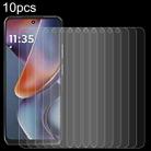 For Motorola Moto G56 5G 10pcs 0.26mm 9H 2.5D Tempered Glass Film - 1