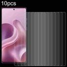 For Motorola Moto G96 5G 10pcs 0.26mm 9H 2.5D Tempered Glass Film - 1