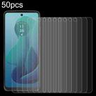 For Motorola Moto G 5G 2024 50pcs 0.26mm 9H 2.5D Tempered Glass Film - 1