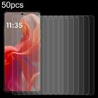 For Motorola S50 Neo 50pcs 0.26mm 9H 2.5D Tempered Glass Film - 1