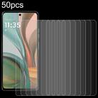 For Motorola Moto G75 5G 50pcs 0.26mm 9H 2.5D Tempered Glass Film - 1