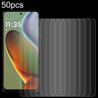 For Motorola Moto G15 Power 50pcs 0.26mm 9H 2.5D Tempered Glass Film - 1