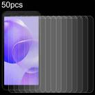 For TCL 502 50pcs 0.26mm 9H 2.5D Tempered Glass Film - 1