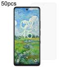 For TCL 50 Pro NxtPaper 50pcs 0.26mm 9H 2.5D Tempered Glass Film - 1