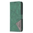 For Infinix GT 20 Pro 5G Magnetic Buckle Rhombus Texture Leather Phone Case(Green) - 3