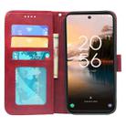 For TCL 40 NXTpaper 4G Leather Phone Case(Red) - 3