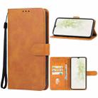 For TCL 40 NXTpaper 5G Leather Phone Case(Brown) - 1