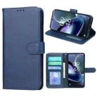 For TCL 50 XE Leather Phone Case(Blue) - 1