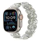 For Apple Watch Ultra 2 49mm Stretch Rope Resin Watch Band(Earth Cracks) - 1