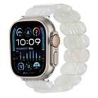 For Apple Watch Ultra 49mm Stretch Rope Resin Watch Band(Fluorescent Color) - 1
