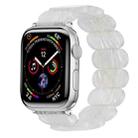 For Apple Watch Series 8 45mm Stretch Rope Resin Watch Band(Fluorescent Color) - 1