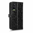 For OPPO K12x 5G Honeycomb Dot Texture Leather Phone Case(Black) - 3
