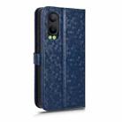 For OPPO K12x 5G Honeycomb Dot Texture Leather Phone Case(Blue) - 3