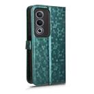 For OPPO A3 Pro India Honeycomb Dot Texture Leather Phone Case(Green) - 3