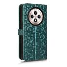 For OPPO Reno12 F Honeycomb Dot Texture Leather Phone Case(Green) - 3