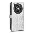 For OPPO Find X8 Pro Honeycomb Dot Texture Leather Phone Case(Silver) - 3