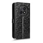 For OPPO F29 Pro 5G Honeycomb Dot Texture Leather Phone Case(Black) - 3