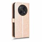 For OPPO F29 Pro 5G Honeycomb Dot Texture Leather Phone Case(Gold) - 3