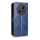 For OPPO F29 Pro 5G Honeycomb Dot Texture Leather Phone Case(Blue) - 3