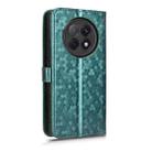 For OPPO F29 Pro 5G Honeycomb Dot Texture Leather Phone Case(Green) - 3