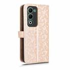 For OPPO A5 5G / 4G Global Honeycomb Dot Texture Leather Phone Case(Gold) - 3