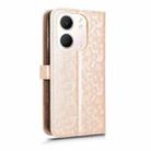 For OPPO A5x 5G / 4G Global Honeycomb Dot Texture Leather Phone Case(Gold) - 3