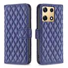 For Infinix Note 30 Pro Diamond Lattice Wallet Flip Leather Phone Case(Blue) - 1