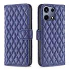 For Infinix Note 30 VIP Diamond Lattice Wallet Flip Leather Phone Case(Blue) - 1