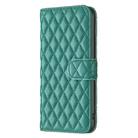 For Infinix Hot 40i Diamond Lattice Wallet Flip Leather Phone Case(Green) - 2