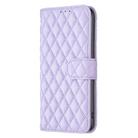 For Infinix Hot 40/40 Pro Diamond Lattice Wallet Flip Leather Phone Case(Purple) - 2