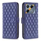 For Infinix GT 20 Pro 5G Diamond Lattice Wallet Flip Leather Phone Case(Blue) - 1