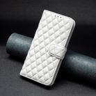 For Infinix GT 20 Pro 5G Diamond Lattice Wallet Flip Leather Phone Case(White) - 2