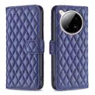 For Infinix Zero 40 4G Diamond Lattice Wallet Flip Leather Phone Case(Blue) - 1