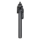 YESIDO SF17 Multifunctional Retractable Metal Tripod Stand Selfie Stick for Cell Phones Camera(Black) - 1