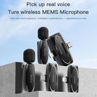 YESIDO KR12 Low-latency Wireless Lavalier Microphone with 8 Pin Receiver(Black) - 2