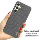 For Samsung Galaxy A35 5G imak Ruiyi Series Cloth Texture PU + PC Phone Case(Black) - 4