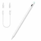 Active Stylus Pen with Replacement Tips for iPad 2018 or Later(White) - 1