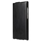 For Samsung Galaxy S25 Ultra 5G Fierre Shann 64 Texture Vertical Flip PU Leather Phone Case(Black) - 2