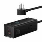 Baseus PowerCombo Pro Power Strip 3xAC+2xType-C+USB 20W Lite with 1.5m US Plug(Black) - 1