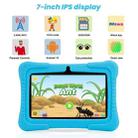 V88 Portable Kid Tablet 7 inch,  2GB+32GB, Android 10 Allwinner A100 Quad Core CPU Support Parental Control Google Play(Blue) - 5