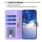 For OPPO A94 5G / Reno5 Z / F19 Pro+ Four-leaf Embossed Leather Phone Case(Purple) - 5
